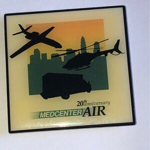 MedCenter Air 20th Anniversary Pin
